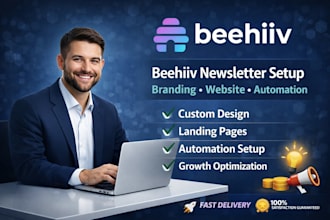 beehiive newsletter branding and automation