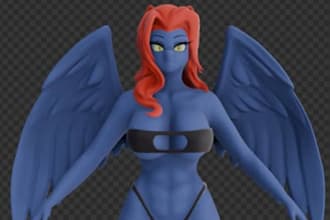 nsfw 3d model in blender erotic 3d model nsfw character model
