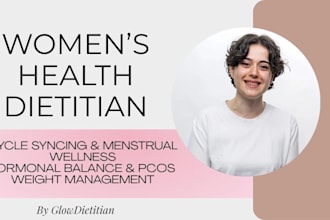 design a nutrition plan for menstrual cycle syncing