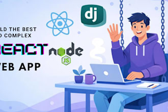 build a fast and modern website using reactjs and drf
