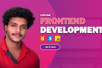 create a responsive frontend website design