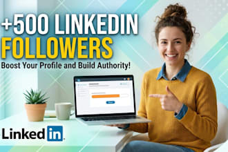 advertise for new 500 linkedin followers