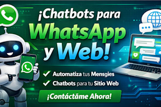 create ia chatbots to websites and whatsapp