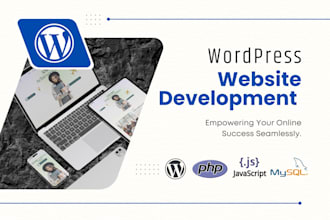 make wordpress website with custom coding