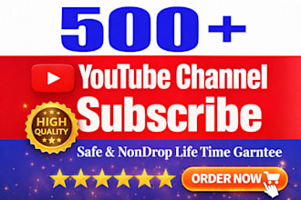 get fast 500 real youtube followers guarantee