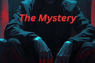 design a suspenseful mystery or thriller book cover