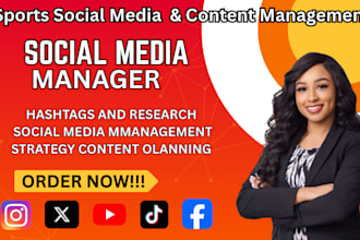manage your sport news ,highlights, athlete social media and sports content