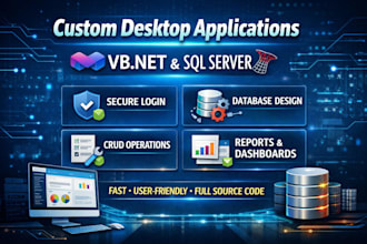 create windows desktop application using vb net
