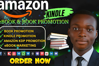 do amazon kdp, book and ebook promotion to top rated platform to increase sales