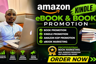 do amazon kdp, book and ebook promotion to top rated platform to increase sales