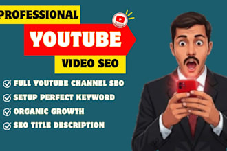 optimize youtube channel and video