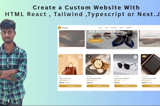 create a custom website