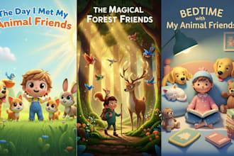 illustrate children book illustrations for kids storybooks
