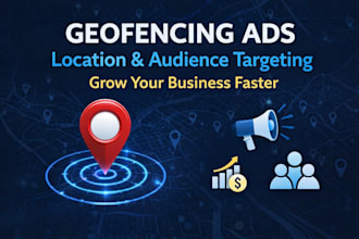 do geofencing ad location, audience targeting campaign setup for business