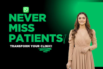 build ai whatsapp chatbot for medical clinics hospitals and healthcare