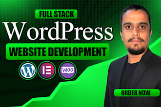 build, design, redesign, develop, update, clone, or customize wordpress w
