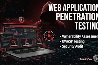 do professional web application penetration testing and security assessme