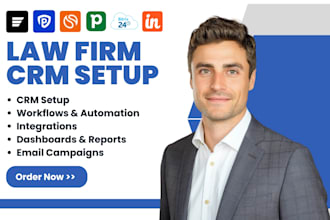 law firm CRM lead docket practicepanther smokeball pipedrive bitrix24 insightly