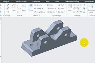 reverse engineer, make cad models from scan data