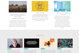 create your website from scratch, from a to z, customizable