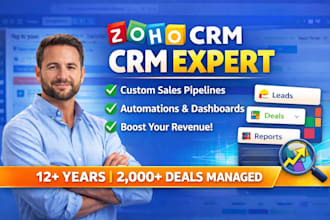 configure and customise zoho CRM for your sales team