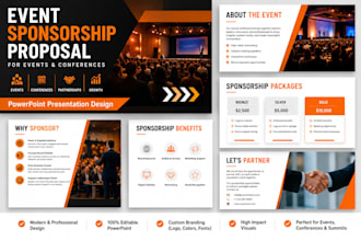 design sponsorship proposal deck for events conferences powerpoint pitch deck