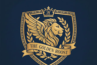 design an elegant and luxurious hotel logo for your brand