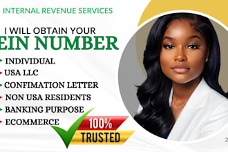 obtain your irs ein tax id number for your llc or individual