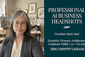 create professional ai business headshots
