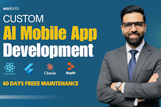 do ai mobile app development, flutter developer, ai app creation