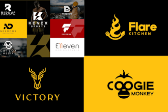 do creative modern business logo design business or brand