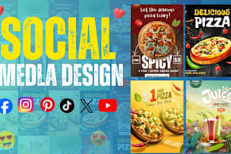 design promotional social media