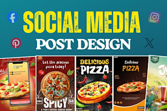 design promotional social media