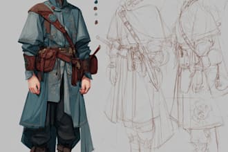 do  amazing  dnd character for you