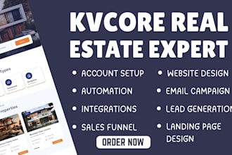 setup kvcore real estate website kv core automation, real estate kvcore campaign