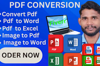convert pdf to word excel or image to pdf professionally