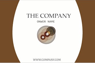 create a simple business card