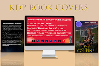 design an epic adventure book cover for fantasy novels