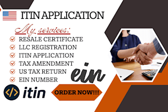get your irs ein number tax id for US and non US  citizens