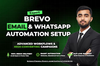 manage brevo email marketing campaigns and whatsapp automation