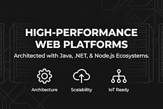 develop robust web and mobile platform