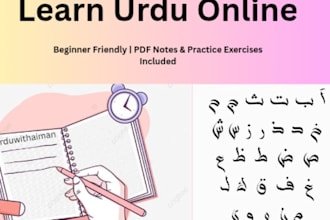 teach urdu language online for beginners