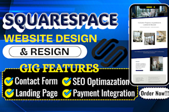 design squarespace website squarespace landing page redesign squarespace website