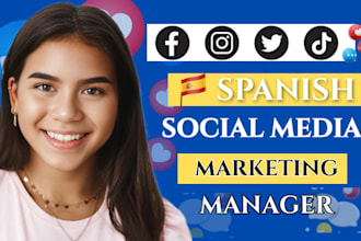 gestionar instagram, tiktok y facebook para empresas en español