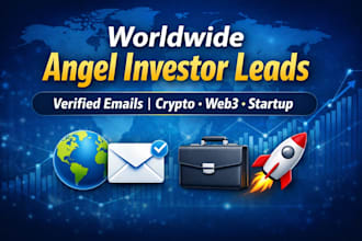 provide targeted crypto investor leads with verified email