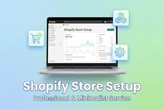 setup and customize your shopify store
