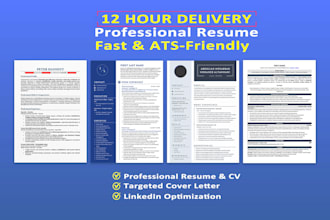 be your ats resume and professional CV maker
