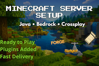 create a minecraft server ready to attract players