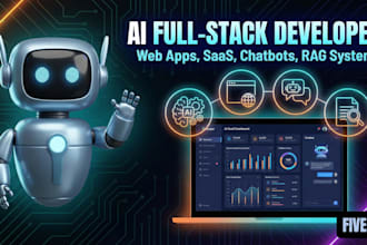 develop ai powered web applications, saas, and chatbots