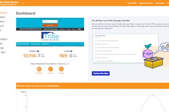 your investor carrot website design with SEO optimization